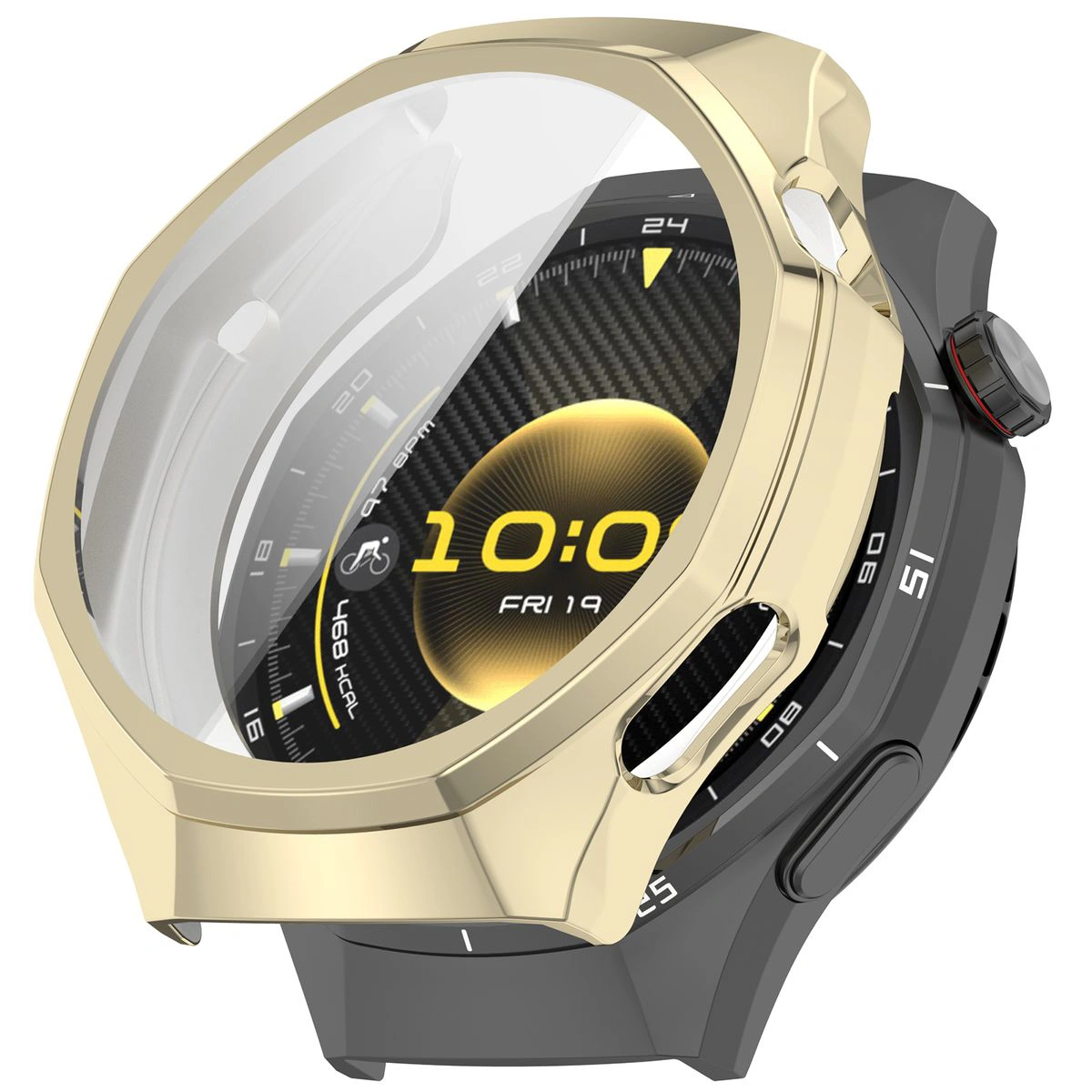 Plecki ze szkłem Bizon Case Watch Felipe dla Huawei Watch GT6 Pro 46 mm